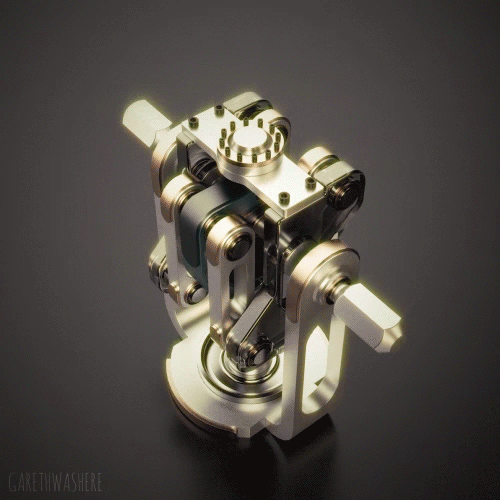 美的不同尋常的機(jī)械動(dòng)圖，壓鑄廠(chǎng)家應(yīng)該收藏一下